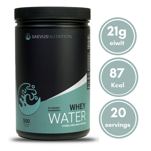 Clear Whey Saevus Nutrition Whey Water Raspberry Blueberry Vooraanzicht